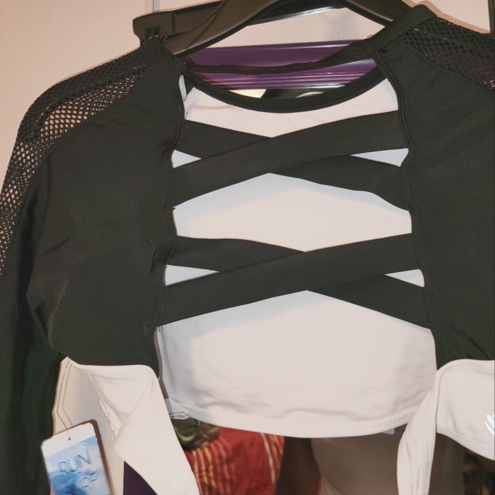 Long sleeve Swim top